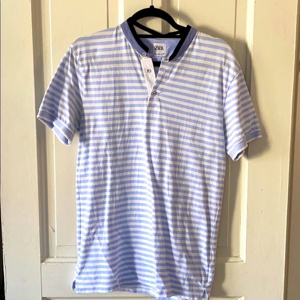 Zara polo shirt size large